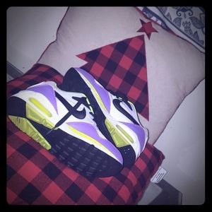 Nike Air Max (neon green & purple)